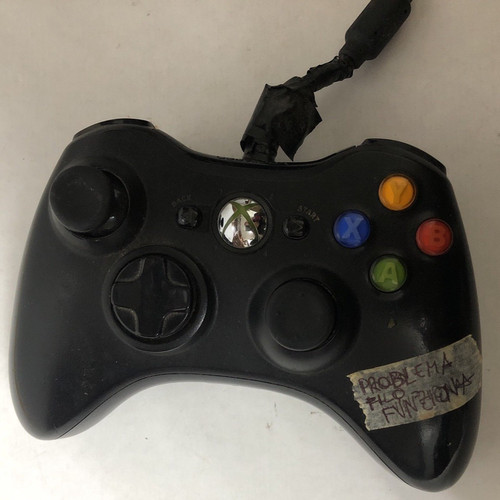 Joystick cablato nero per xbox - joystick,
