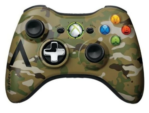 Joystick xbox 360 camouflage - xbox,