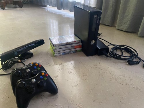 Xbox 360 slim 250gb kinect - 360,
